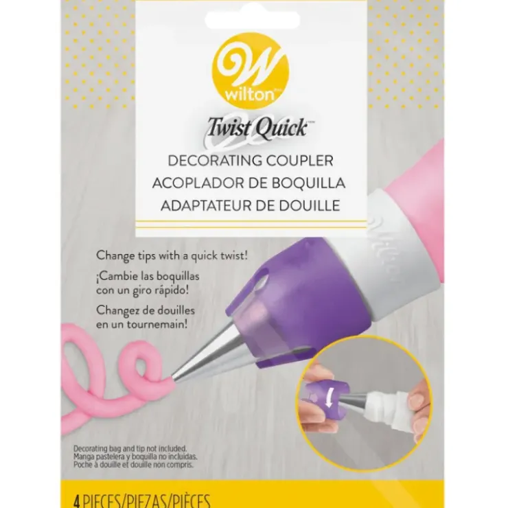 WILTON Kit Adaptateur pour Douilles Twist Quick Discount