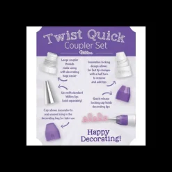 WILTON Kit Adaptateur pour Douilles Twist Quick Discount