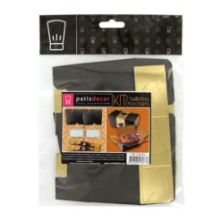 PATISDECOR Kit Ballotin Noir et Or Patisdécor (x2) Discount
