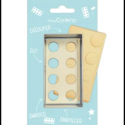 SCRAPCOOKING Kit Biscuit Brique 9,4 cm Best