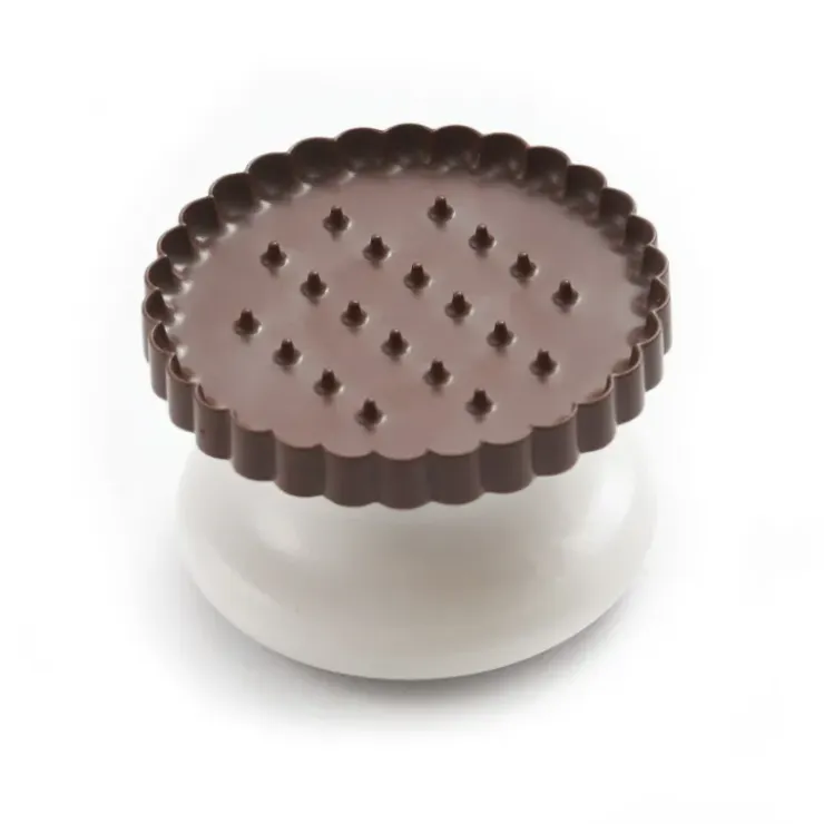 SILIKOMART Kit Biscuit Chocolat Rond Noël Ø 5,7 cm (x6) Hot