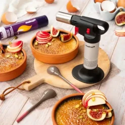MASTRAD Kit Chalumeau de Cuisine Expert et Recharge 90 ml Best