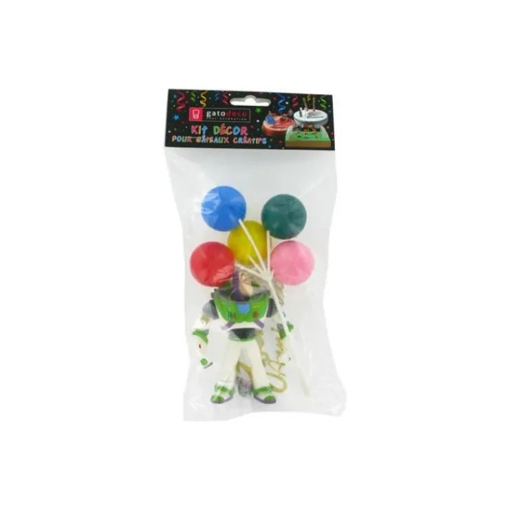 GATODECO Kit Décor Gâteau Buzz l'Éclair (3 pièces) Clearance