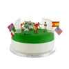 GATODECO Kit Décor Gâteau Football (10 pièces) Outlet