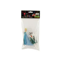 GATODECO Kit Décor Gâteau La Reine des Neiges Elsa et Olaf (5 pièces) Hot