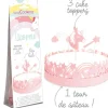 SCRAPCOOKING Kit Décor Gâteau Licorne (4 pièces) Discount