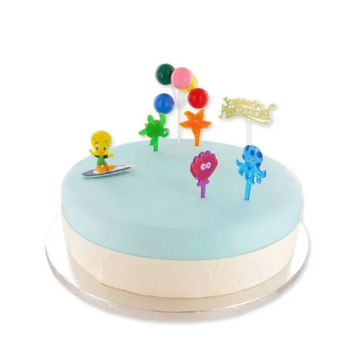 GATODECO Kit Décor Gâteau Titi Surfeur (7 pièces) Sale