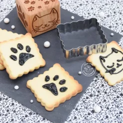 SCRAPCOOKING Kit Décoration Biscuit Motif Chat Outlet