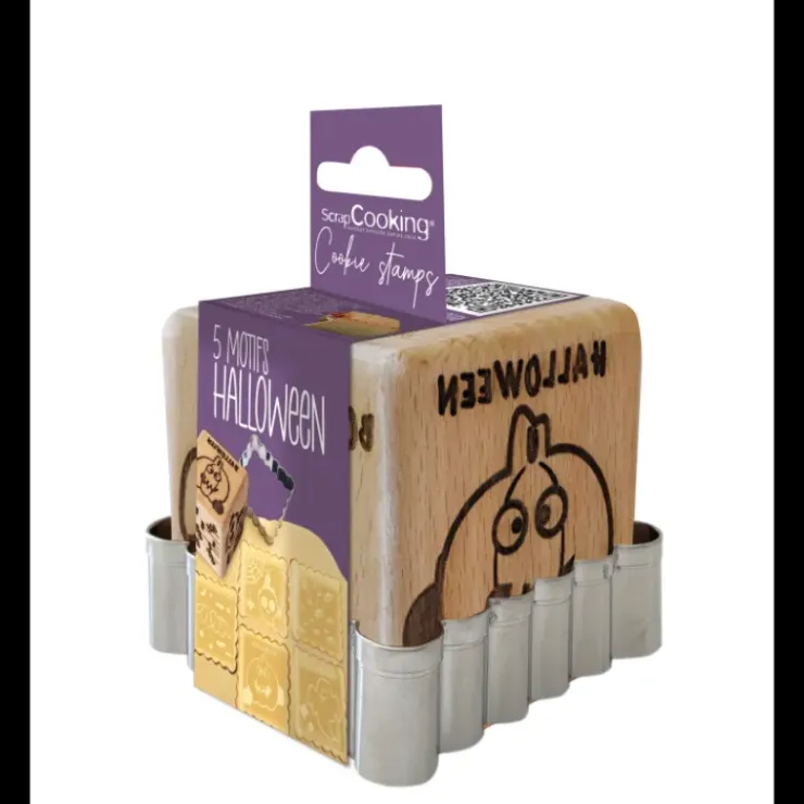 SCRAPCOOKING Kit Décoration Biscuit Motif Halloween Clearance