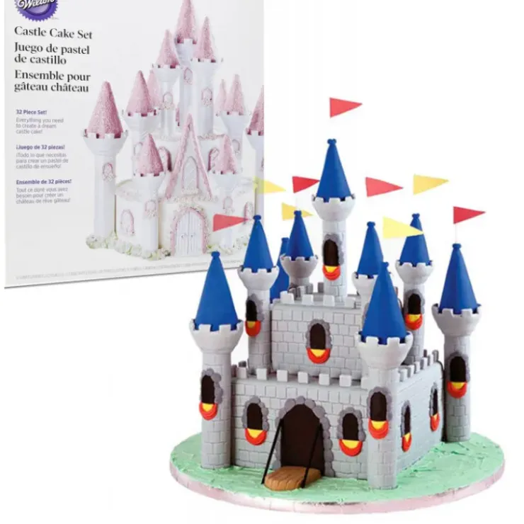 WILTON Kit Décoration Gâteau Château