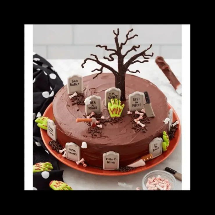 WILTON Kit Décoration Gâteau Main de Zombie 12 pièces Best