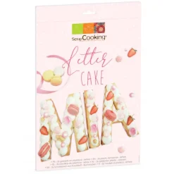 SCRAPCOOKING Kit Letter Cake 26 Lettres Discount