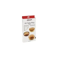 SILIKOMART Kit Moule Silicone 6 Tartelettes Ø 80mm Professional Discount
