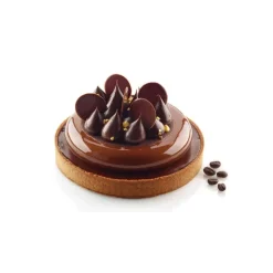 SILIKOMART Kit Moule Silicone 6 Tartelettes Ø 80mm Professional Discount