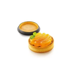 SILIKOMART Kit Moule Silicone 8 Tartelettes Ø 80mm Saint Honoré Professional Outlet
