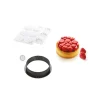 SILIKOMART Kit Moule Silicone 6 Tartelettes Ø 80mm Paradis Professional Online