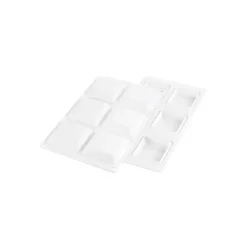 SILIKOMART Kit Moule Silicone 6 Tartelettes Carrées 80mm Professional Sale