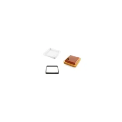 SILIKOMART Kit Moule Silicone 1 Tarte Carrée 200mm Professional Clearance