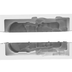 SILIKOMART Kit Moule Silicone Bûche Pôle Nord 21 x 8,7 x H 8 cm Outlet