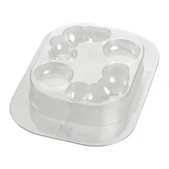 SILIKOMART Kit Moules Chocolat Eléphant en PVC 20 x 17 x 20,5 cm (x5) New