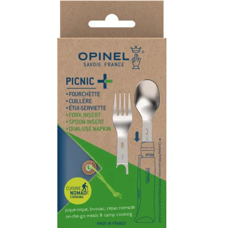 OPINEL Kit Picnic avec Cuillère et Fourchette Discount