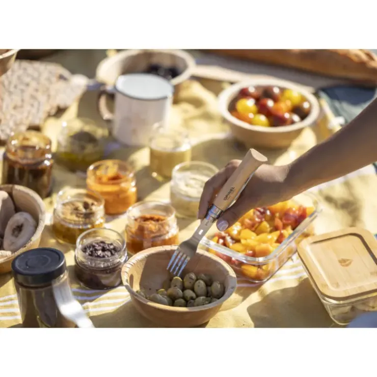 OPINEL Kit Picnic avec Cuillère et Fourchette Discount