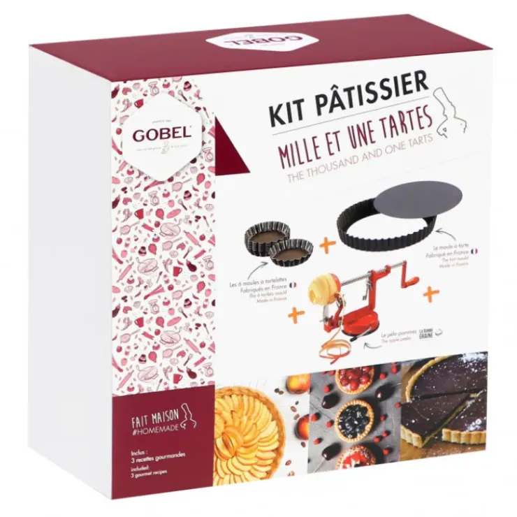 GOBEL Kit Pâtisserie Mille et Une Tartes Discount