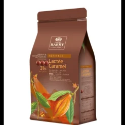BARRY Lactée Caramel, Pistoles Chocolat Couverture 31% 5 kg Hot