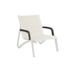 GROSFILLEX Lot 2 Accoudoirs pour Fauteuil Conversationnel Bronze Sunset Hot