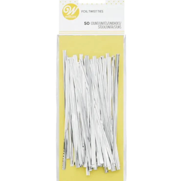 WILTON Lot Attaches pour Sachet Alimentaire (x50) Clearance