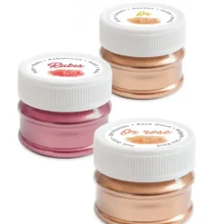 SCRAPCOOKING Lot de 3 Colorants Alimentaires de Surface Irisés New