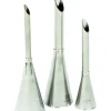 MALLARD FERRIERE Lot de 3 Douilles à Garnir les Choux Inox
