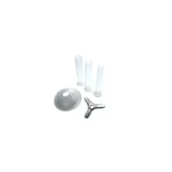 TELLIER Lot de 3 Entonnoirs à saucisses pour Hachoir N°5 Hot