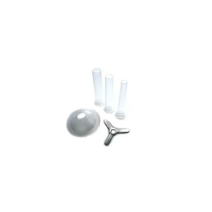 TELLIER Lot de 3 Entonnoirs à saucisses pour Hachoir N°5 Hot