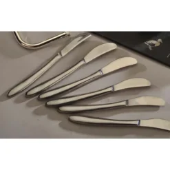LEBRUN Lot de 6 Tartineurs mise en bouche par