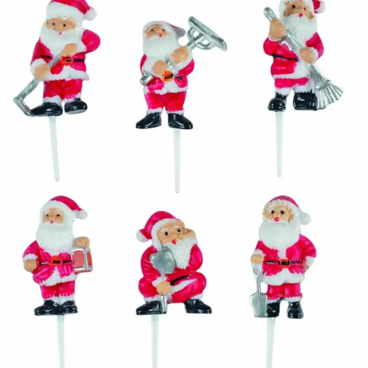 FLORENSUC Lot de Figurine Père Noël Jardinier 35 x 40 mm (x48) Online