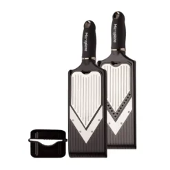 MICROPLANE Mandoline Multifonction en V Specialty Noir Outlet