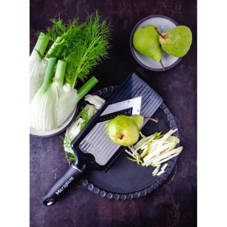 MICROPLANE Mandoline Multifonction en V Specialty Noir Outlet