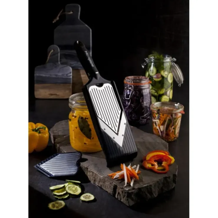 MICROPLANE Mandoline Multifonction en V Specialty Noir Outlet