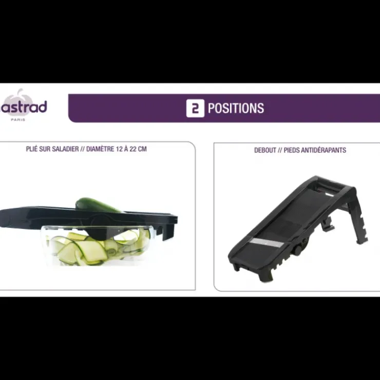 MASTRAD Mandoline Multi-râpes Discount
