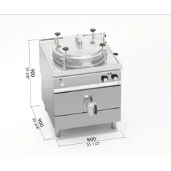 BERTOS Marmite Electrique 150L Autoclave Berto's