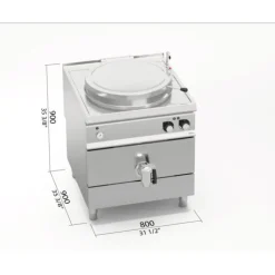 BERTOS Marmite Electrique 150L Indirecte Berto's Clearance