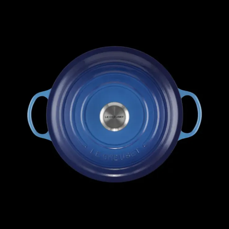 LE CREUSET Marmite en fonte 26 cm Azur Signature Clearance