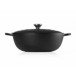 LE CREUSET Marmite en Fonte 32 cm Noir Mat Signature Online