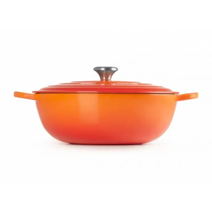 LE CREUSET Marmite en Fonte 32 cm Volcanique Signature Best