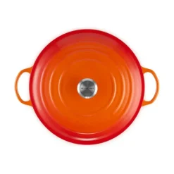 LE CREUSET Marmite en Fonte 32 cm Volcanique Signature Best