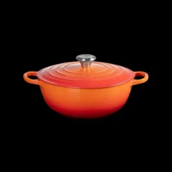 LE CREUSET Marmite en fonte 26 cm Volcanique Signature