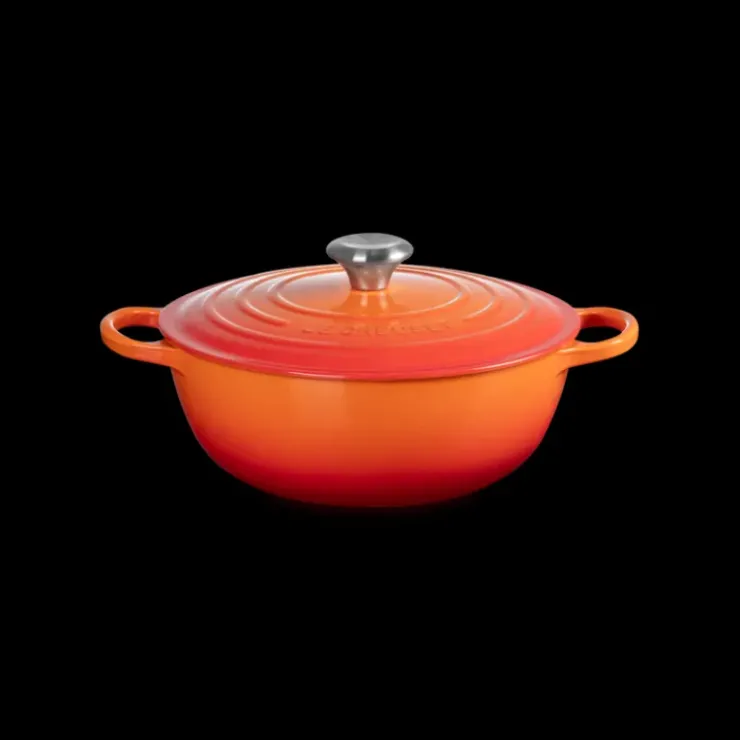 LE CREUSET Marmite en fonte 26 cm Volcanique Signature