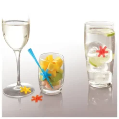 MASTRAD Marque Verre coloris assortis (x12)