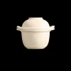 EMILE HENRY Mini Cocotte Coquetier en Céramique Ø 14 cm Argile Discount